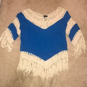 Crochet Flowy Top